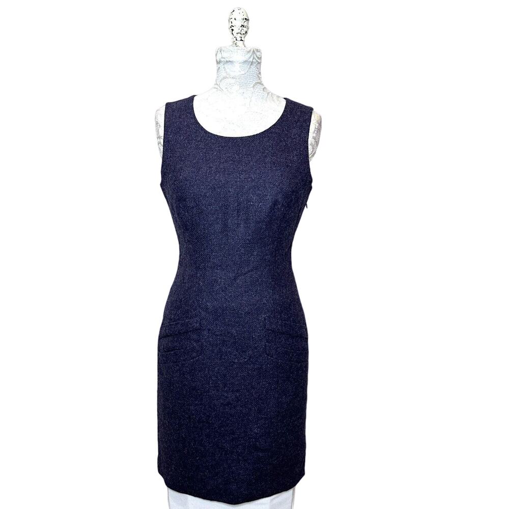 Susana Monaco Sheath Dress Purple Women 4 NWOT Feels like Wool